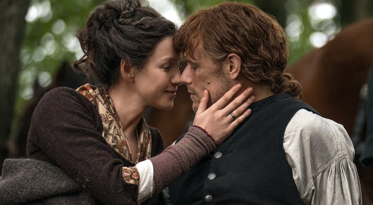 Claire y Jamie en la cuarta temporada de 'Outlander'