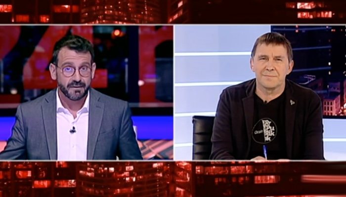 La entrevista a Otegi en el Canal 24 horas, objeto de debate