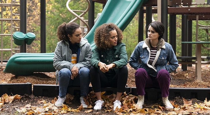 Kiana Madeira, Quintessa Swindell y Brianna Hildebrand en &#39;Cleptómanas&#39;