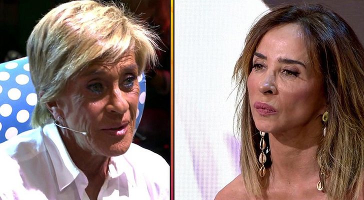 Chelo García Cortés y María Patiño, frente a frente en &#39;Sálvame&#39;