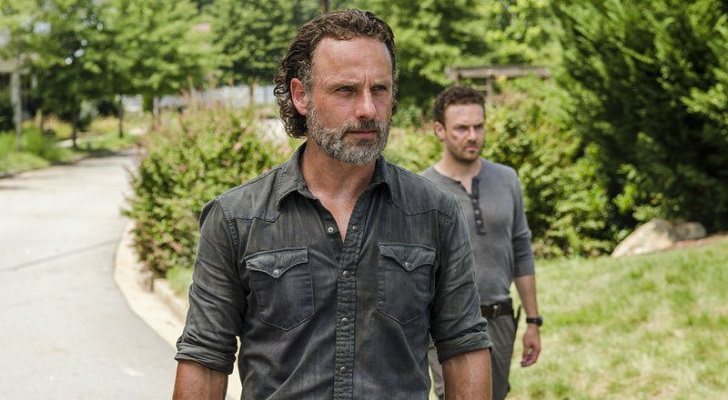 Andrew Lincoln como Rick en 'The Walking Dead'