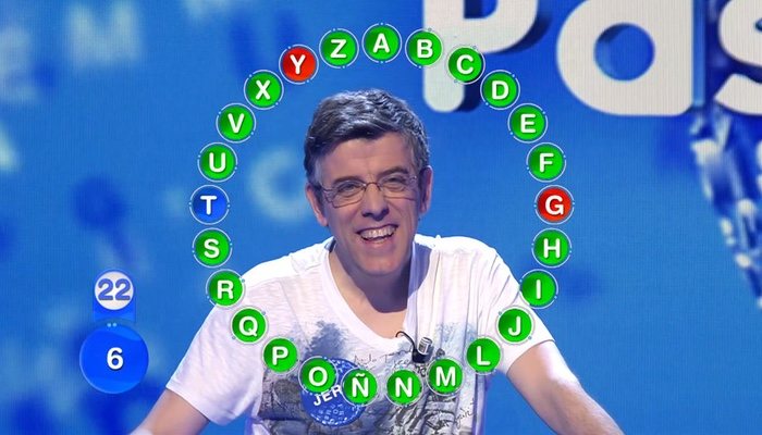 Jero, concursante de &#39;Pasapalabra&#39;