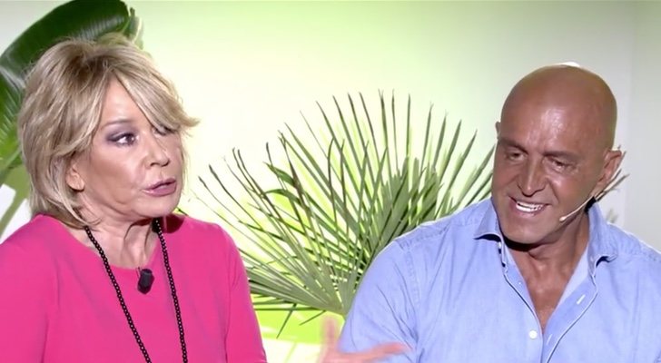 Mila Ximénez y Kiko Matamoros en 'Sálvame'