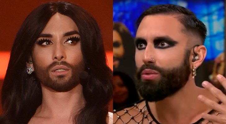 Conchita Wurst antes y después