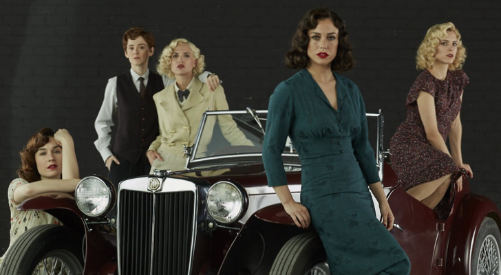 Protagonistas de &#39;Las chicas del cable&#39;