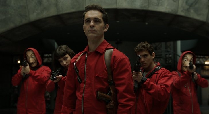 Fotograma de la primera temporada de &#39;La Casa de Papel&#39;