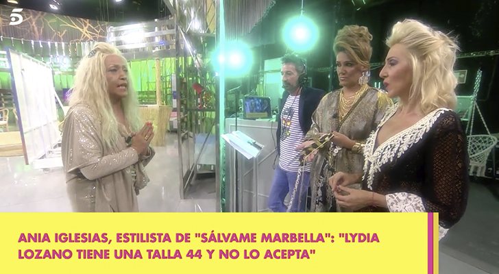 Lydia Lozano y Ania Iglesia se enfrentan en el especial de Marbella de 'Sálvame'