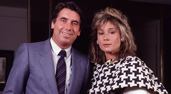 Mila Ximenez junto a su exmarido Manolo Santana