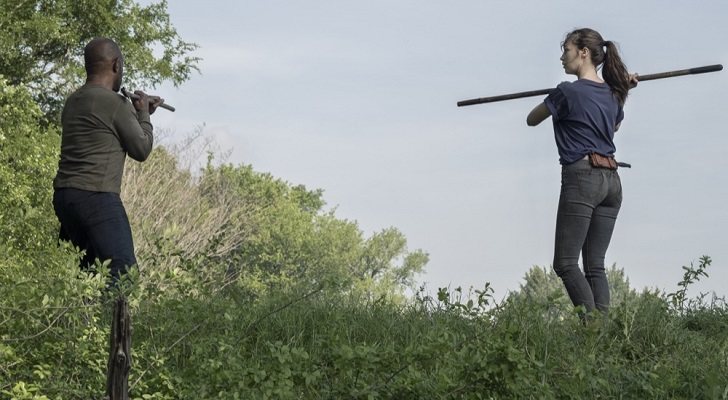 Morgan y Alicia en 'Fear The Walking Dead'