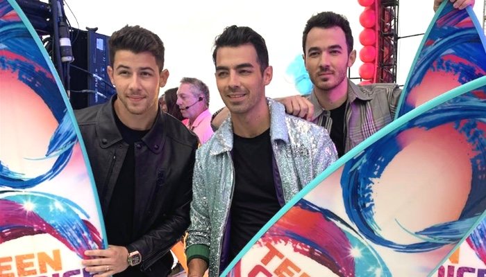 Los Jonas Brothers en los Teen Choice Awards 2019