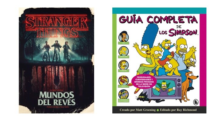 'Stranger Things' y 'Los Simpson'