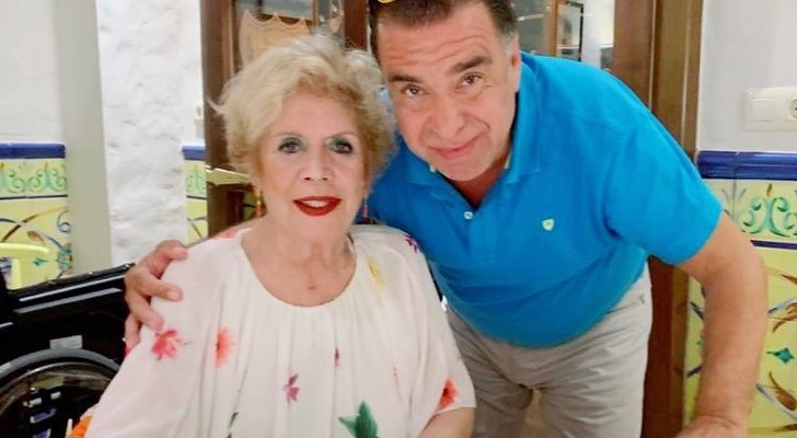 María Jiménez junto a Domingo García