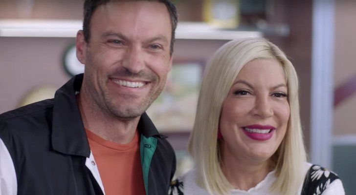 Brian Austin Green y Tori Spelling en &#39;BH90210&#39;