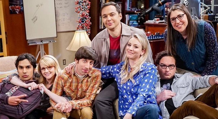 El elenco de 'The Big Bang Theory' en el rodaje del capítulo final
