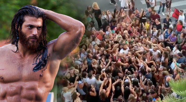 Can Yaman y sus fans italianos