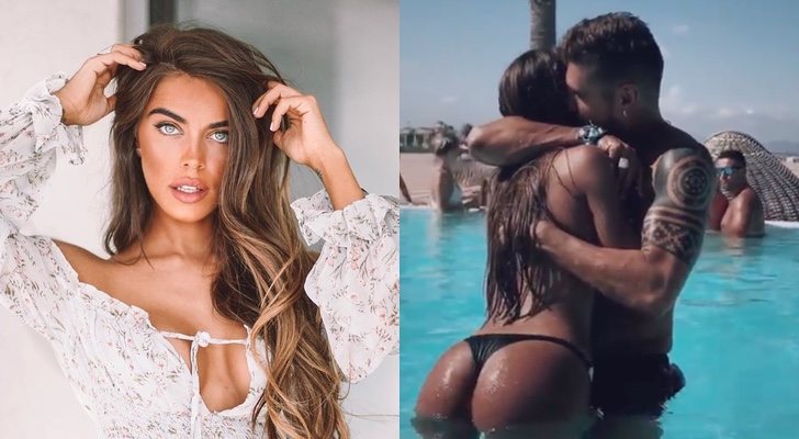 Violeta Mangriñán con Fabio Colloricchio