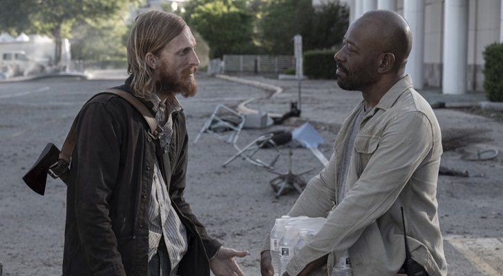 Dwight conversa con Morgan en 'Fear The Walking Dead'