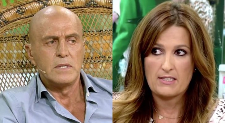 Kiko Matamoros y Laura Fa en 'Sálvame'