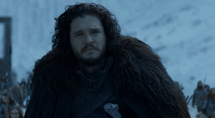 Jon Nieve en su última escena en la temporada final de 'Juego de Tronos'