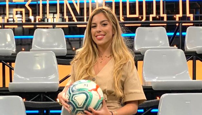 Andrea Borreguero en &#39;El Chiringuito de Jugones&#39;