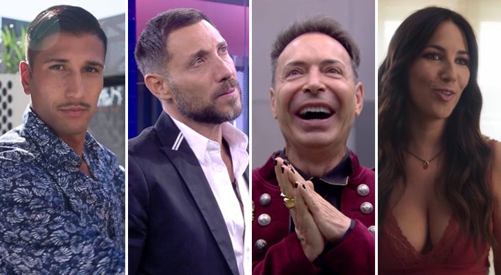 Gianmarco Onestini, Antonio David, el Maestro Joao e Irene Junquera, concursantes confirmados de 'GH VIP 7'