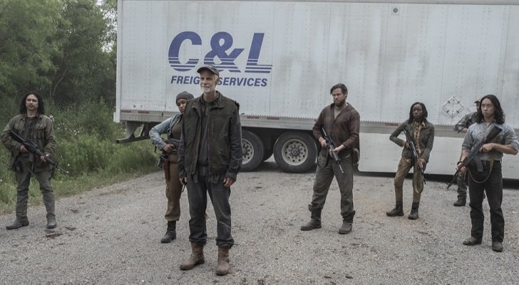 Logan y su grupo en 'Fear The Walking Dead'