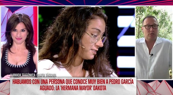 Pedro García Aguado en su reencuentro (telefónico) con Dakota en &#39;Todo es mentira&#39;