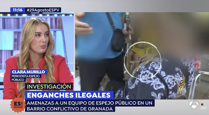 Clara Murillo cuenta en 'Espejo Público' las amenazas sufridas