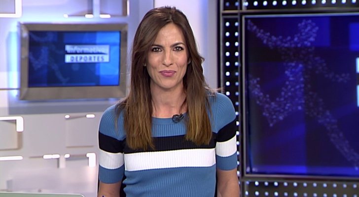María Victoria Albertos, periodista deportiva en Mediaset