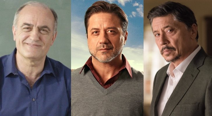 Francesc Orella, Enrique Arce y Carlos Bardem