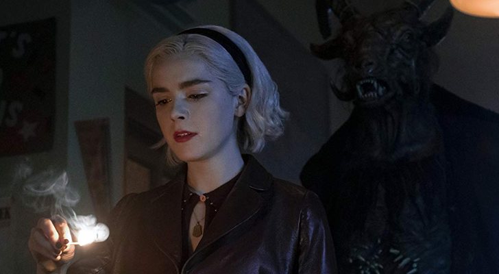 Kiernan Shipka en 'Las escalofriantes aventuras de Sabrina'