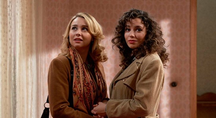 Luisita y Amelia en 'Amar es para siempre'