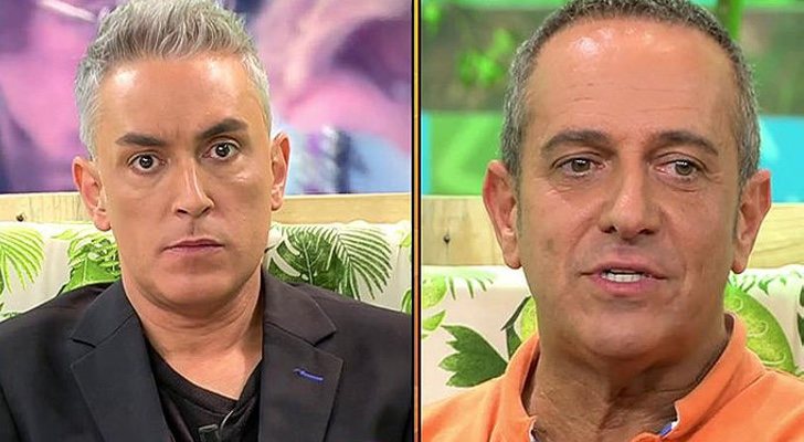 Kiko Hernández y Víctor Sandoval en 'Sálvame'