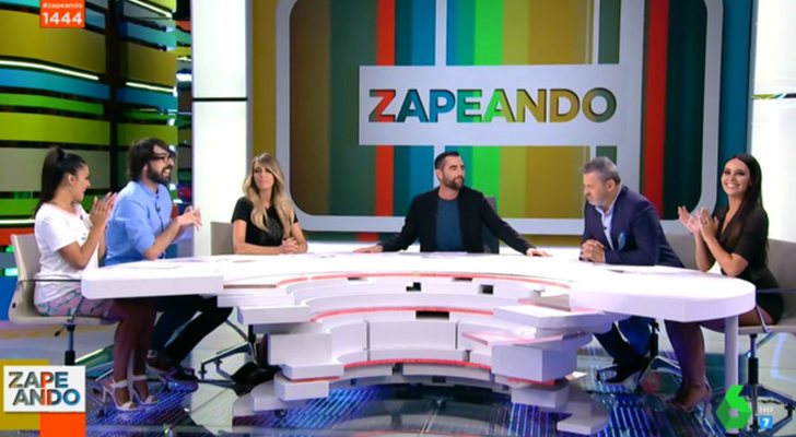 Nuevo plató de &#39;Zapeando&#39; con sus colaboradores