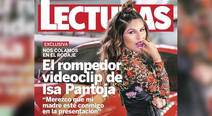 Portada de Isa Pantoja en Lecturas