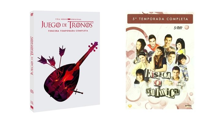 'Juego de Tronos' y 'Física o Química'
