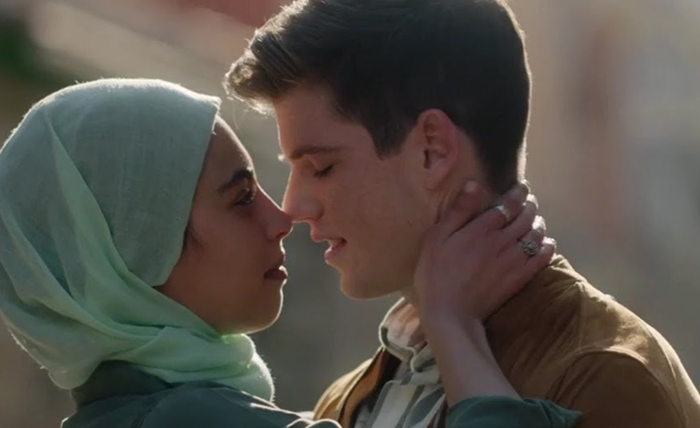 Nadia y Guzmán, a punto de besarse en &#39;Élite&#39;