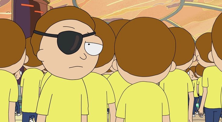 Morty Malvado en 'Rick y Morty'