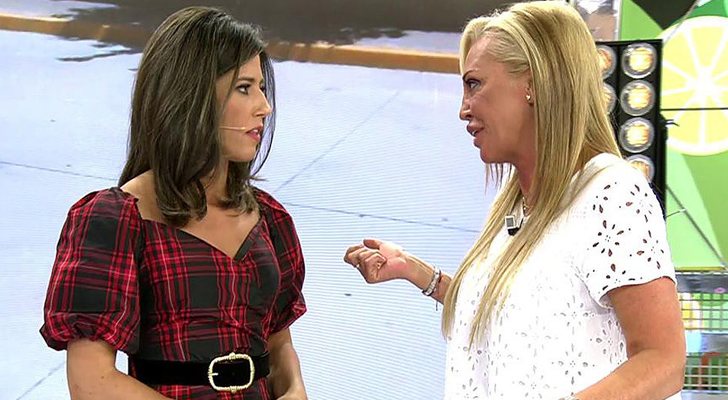 Nuria Marín habla con Belén Esteban en 'Sálvame'