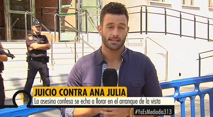 José Araque, reportero de &#39;Ya es mediodía&#39;