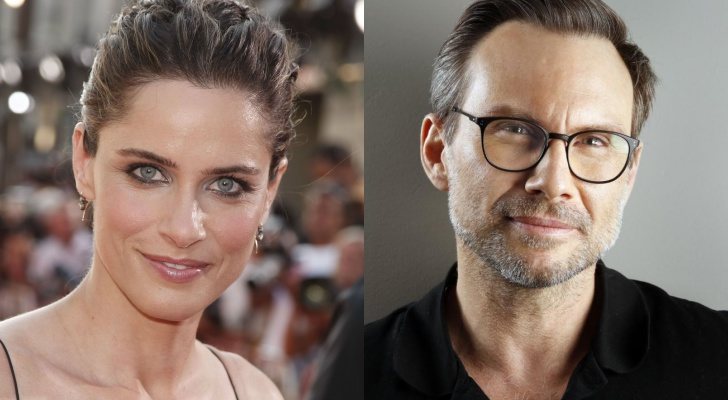 Amanda Peet y Christian Slater
