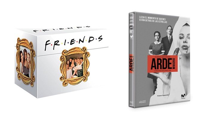 'Friends' y 'Arde Madrid'