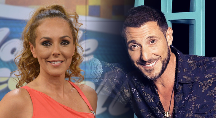 Rocío Carrasco y Antonio David Flores