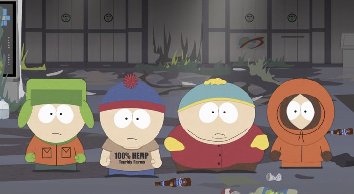 Stan, Kyle, Cartman y y Kenny, los protagonistas de 'South Park'