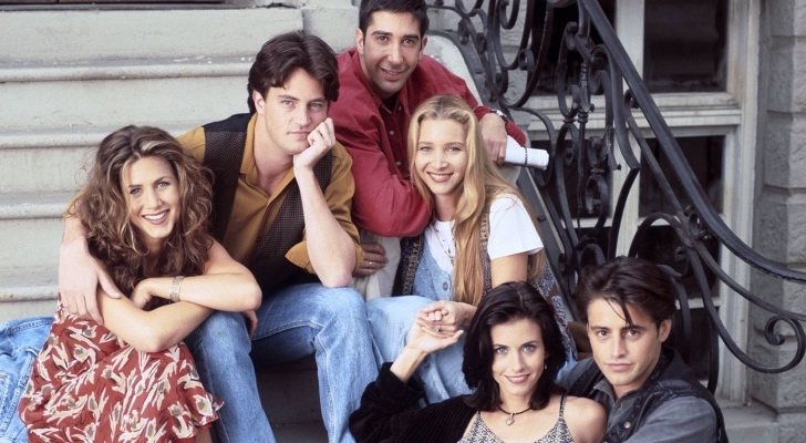 Los protagonistas de &#39;Friends&#39; en una foto promocional