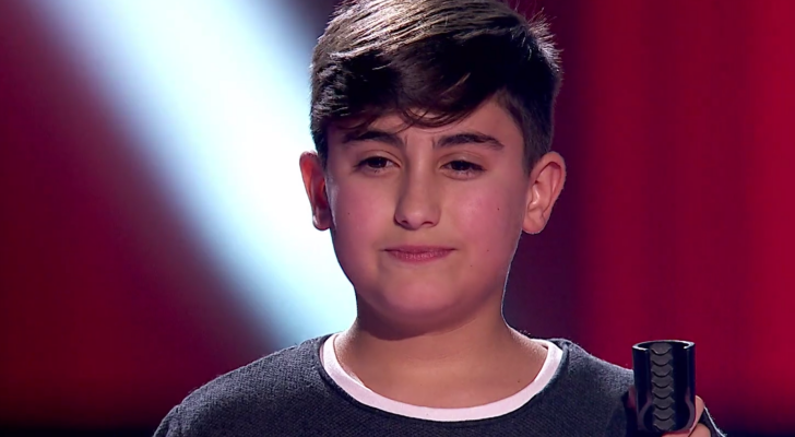 Marcos Díaz en 'La Voz Kids'