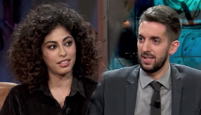 Mina El Hammani y David Broncano en 'La resistencia'