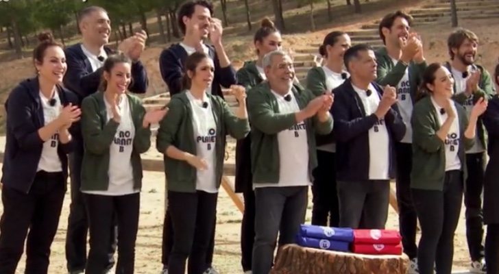 Los concursantes durante la prueba de 'MasterChef Celebrity 4'