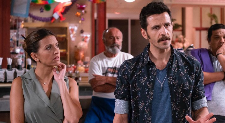 Ana Ruiz y Ettore Colombo en 'Mercado central'