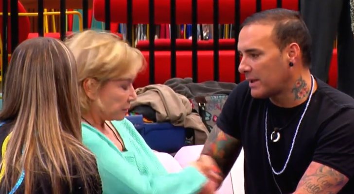 Mila Ximénez y Dinio se reconcilian en 'GH VIP 7'